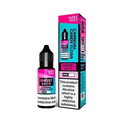 Vapes Bars Ghost Salts Carnival Candy Floss E Liquid 10ml - Nicotine Strength#20mg>10mg (BE5BBB)