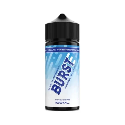 Burst Energy Vaping Boost 100 ml Shortfill – 0 mg (70VG/30PG) - Geschmack#Blaue Himbeere>Traube>Wassereis>Zitrone Limette>Orange>Tropischer Punsch (5AE204)