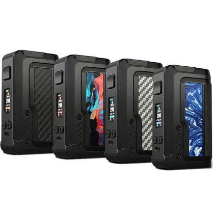 Vandy Vape Gaur-21 Mod - Black Carbon Fiber, Inkstone Black (9197F4)
