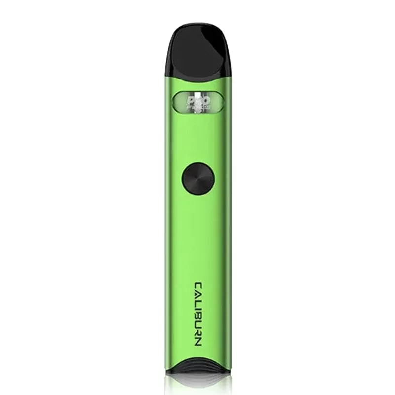 Caliburn A3 Pod Kit By Uwell - Colour#Green>Blue>Red>Black>Grey>Silver