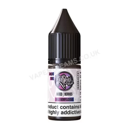 Ruthless Bar Saltz Wild Berrylicious Nic Salt E-Liquid - Vapestreams Co