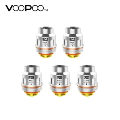 VOOPOO UFORCE Replacement Coils - Coil Type#D4 0.40ohm>N1 0.13ohm>N2 0.30ohm>U4 0.23ohm>U8 0.15ohm