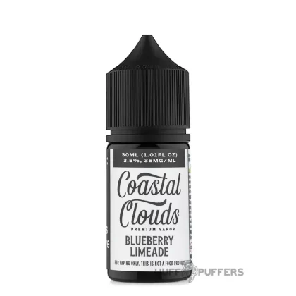 Coastal Clouds Salt – Blueberry Limeade 30mL - Nicotine Strength#35mg>50mg