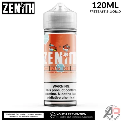 Zenith Lyra Ice E-Liquid 120mL - Vape Product, Vape Product