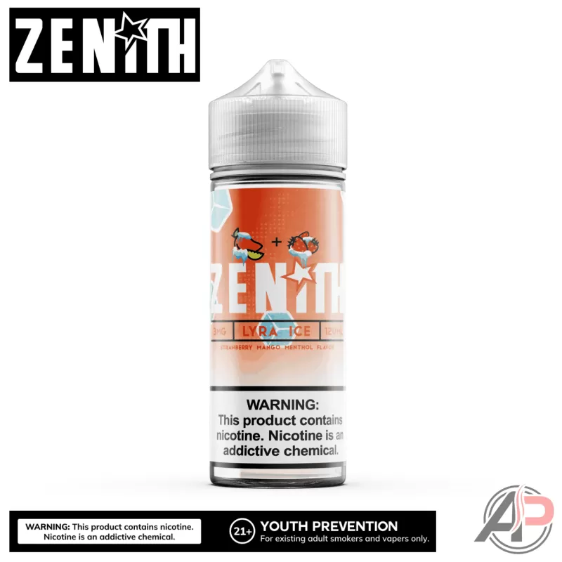 Zenith Lyra Ice E-Liquid 120mL - Vape Product, Vape Product - Image 2