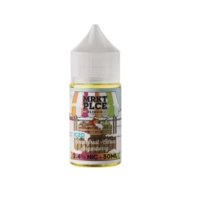 Sale $11.00 – Iced Grapefruit Citrus Sugarberry by MRKT PLCE Salts 30mL