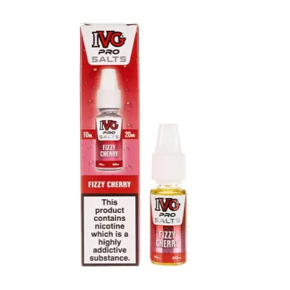 Fizzy Cherry Nic Salt E-Liquid by IVG Pro Salts - 10mg