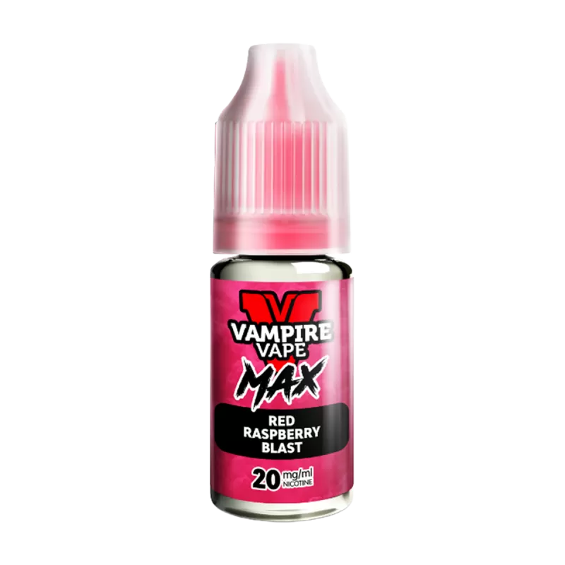 Red Raspberry Blast Vampire Vape Max Nic Salt - Vapeshop Co