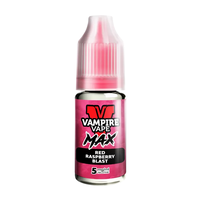 Red Raspberry Blast Vampire Vape Max Nic Salt - Vapeshop Co - Image 2