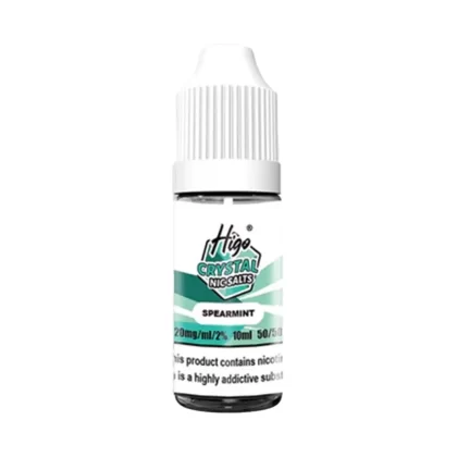 Higo Crystal Spearmint Nic Salt Vape Juice - 10mg