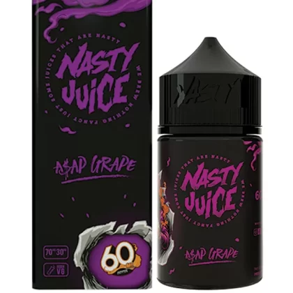 Nasty Juice ASAP Grape E-Liquid 60ml