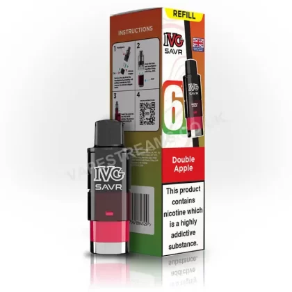 IVG SAVR Double Apple Prefilled Pod - Vapestreams Co