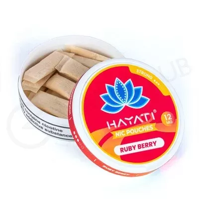 Hayati Ruby Berry Nicotine Pouches - Ecigpremium