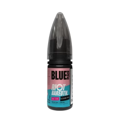 Blue Peach Nic Salt E-Liquid Bar Edition No Ice by Riot Squad (10ml) - 5mg