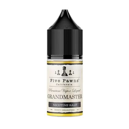 GRANDMASTER SALT FIVE PAWNS ELIQUID - Elegantvapestore