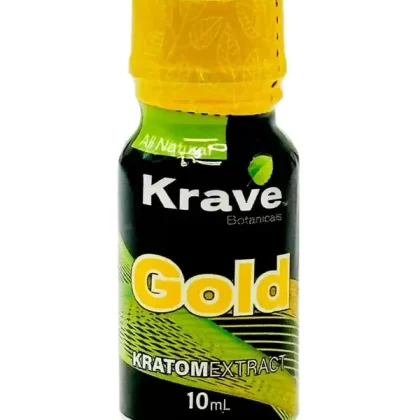 Gold Krave Botanicals Kratom Extract 10ml - Ejuicewarehouse
