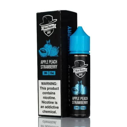 Mad Hatter Juice - Apple Peach Strawberry - 60ml - 6mg