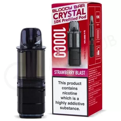 Strawberry Blast Bloody Bar Crystal 10K Refill Pack