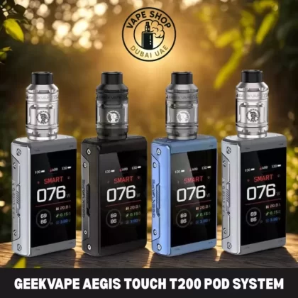 Geekvape Aegis Touch T200 Pod System In Dubai - Azure Blue, Black