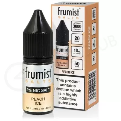 Peach Ice Nic Salt E-Liquid by Frumist