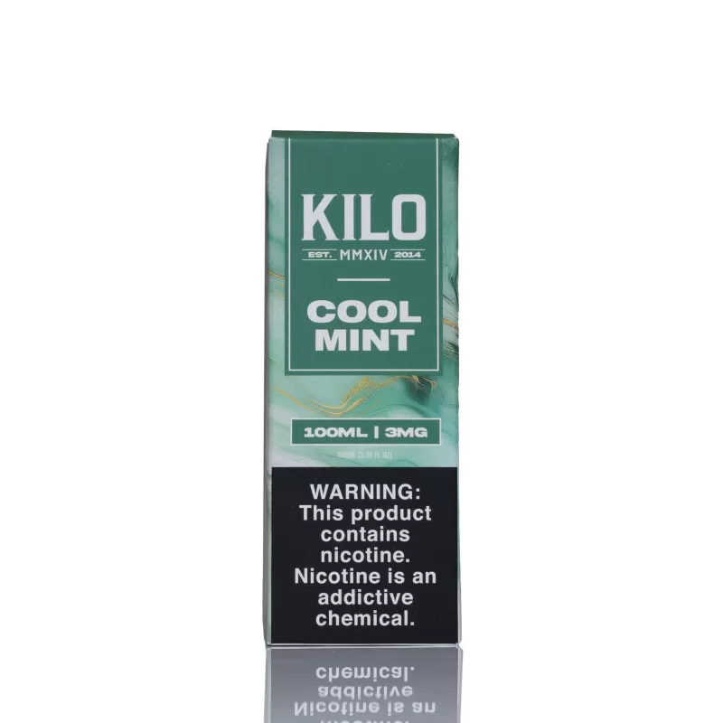 Kilo E-Liquid - Cool Mint - 100ml - 6mg - Image 2