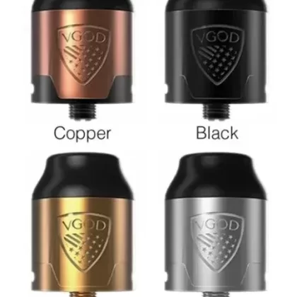 VGOD Elite RDA - Colour#Black>Copper>Gold (137A26)