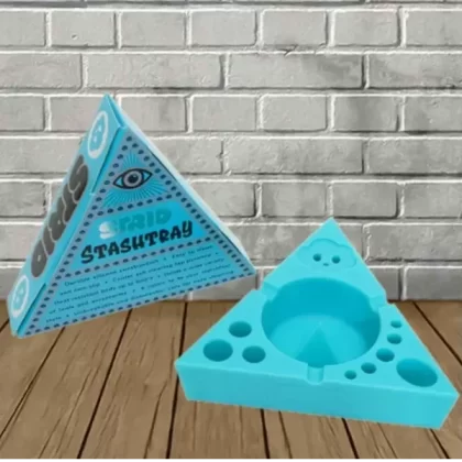Strio Silicone Stashtray - color#Green>Blue>Red>Pink>Black