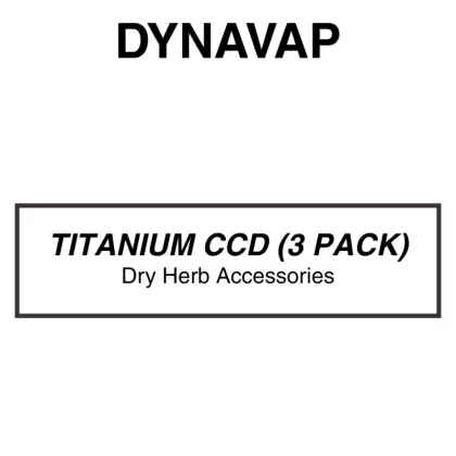 Dynavap – Titanium CCD (3 Pack)