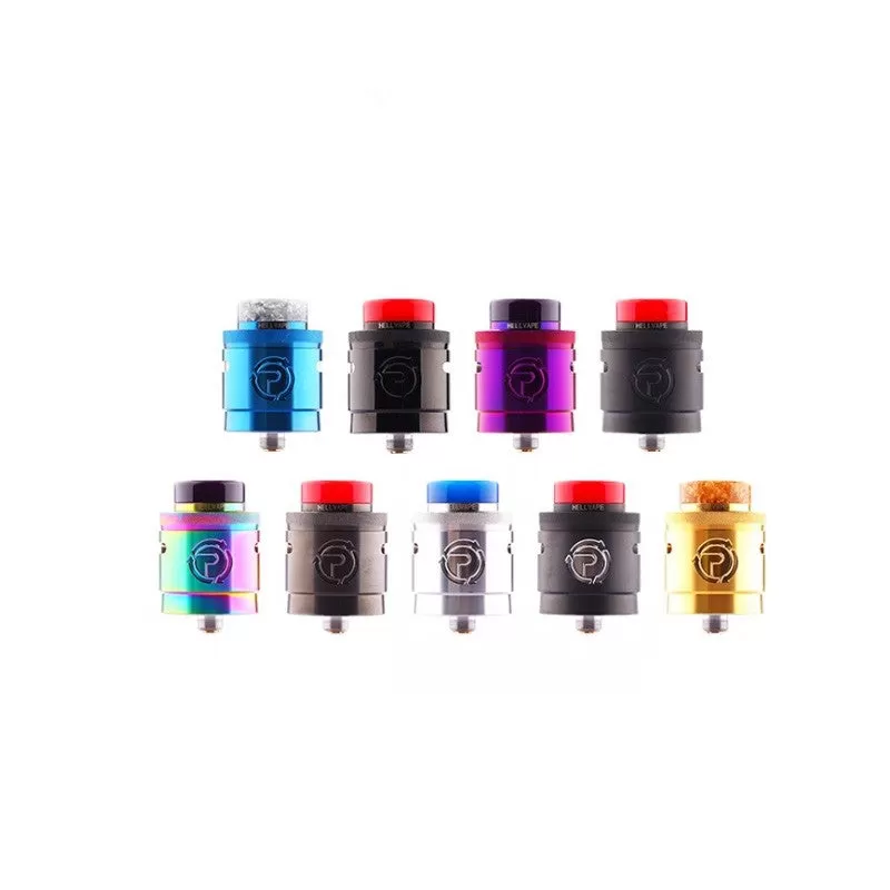 Hellvape Passage RDA Atomizer 24mm - GunMetal