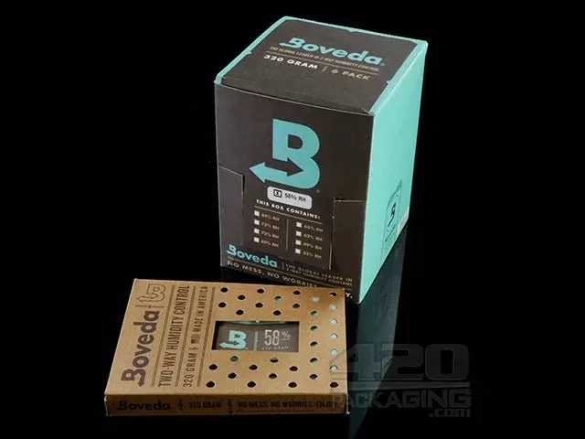 BOVEDA | Humidity Control Packs | 320 Grams – 58% – 6 Count