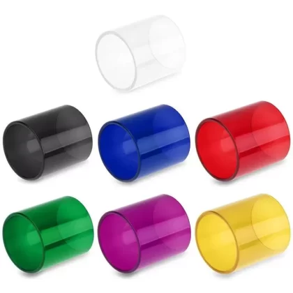Innokin iSub VE Replacement Glass - Color#Black>Blue>Clear>Green>Purple>Red>Yellow