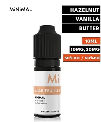 Mille Feuilles Nic Salt eLiquid by Minimal - 20mg / 10ml