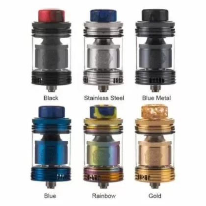 Wotofo Troll X RTA - Colour#Blue>Gold>Rainbow>Black>Stainless Steel>Blue Metal