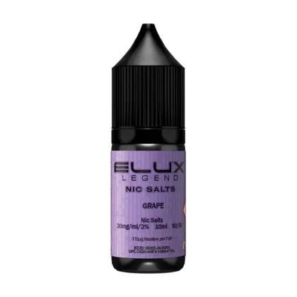 Grape Nic Salt by Elux 10ml - Ecigwizard