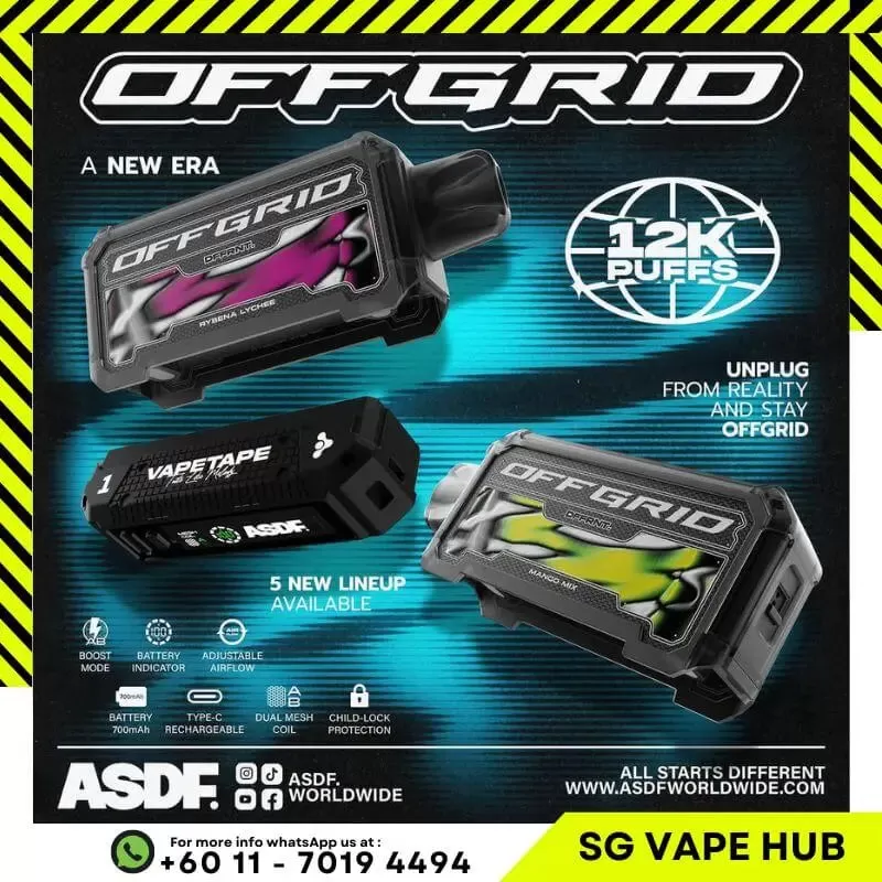 VAPETAPE OFFGRID 12000 Puffs - Cartridge / Solero Tropical - Image 2
