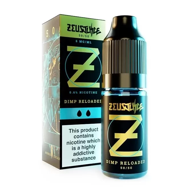 Zeus Juice Dimp Reloaded E Liquid – 50/50 Series (10ml)