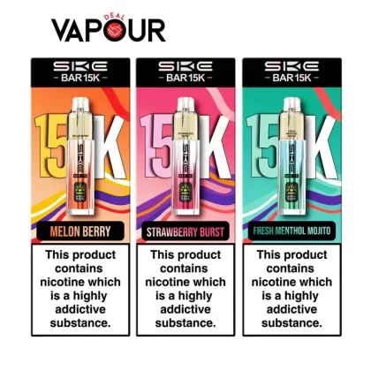 SKE Bar 15K Prefilled Pod Kit - Cherry Ice