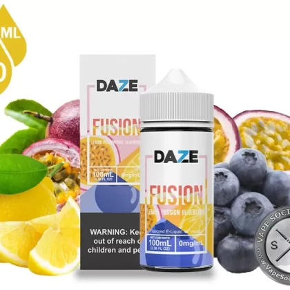 Lemon Passionfruit Blueberry 7 Daze Fusion 100ml
