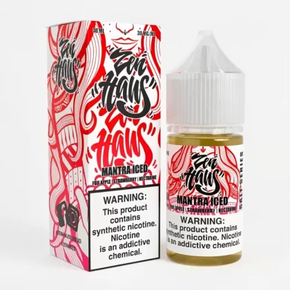 Mantra ICED SALT – Zen Haus – 30mL Salt Nicotine Pod Juice