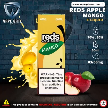 7 DAZE - RED'S APPLE - MANGO - 3 mg - 60ml