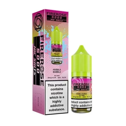 Firerose 5000 Hubbla Bubbla Nic Salt by Elux