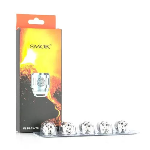 Smok TFV8 Baby Replacement Coils -5 in a Pack - Vapexotic In - Image 3