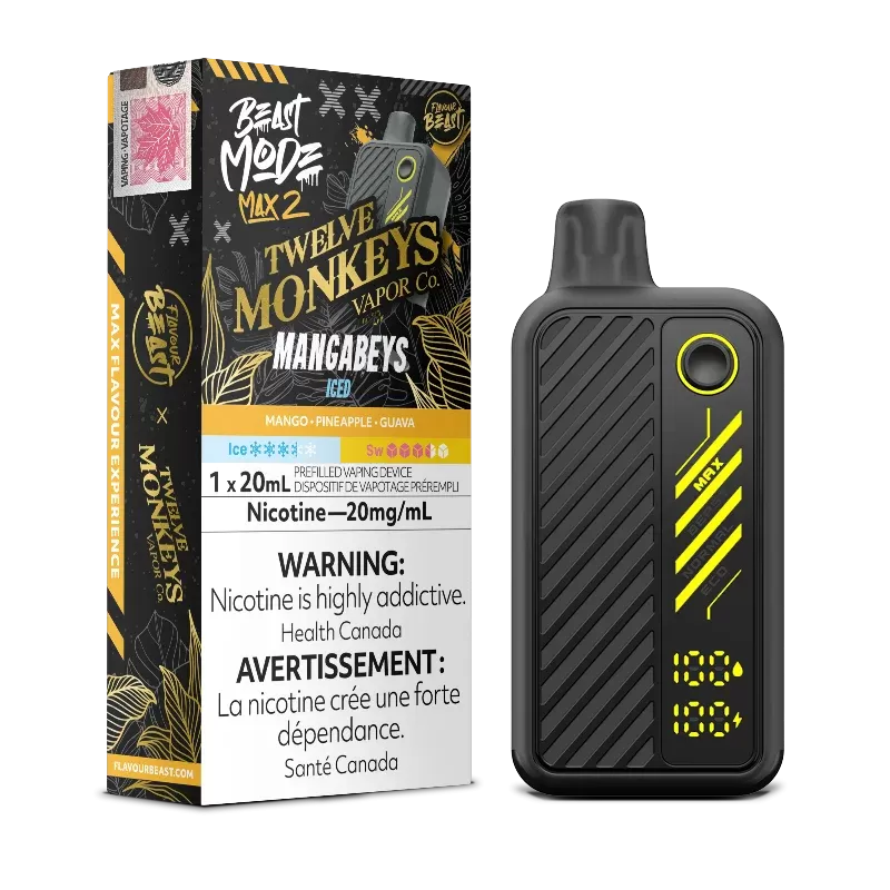 Beast Mode Max 2 50K X Twelve Monkeys Mangabeys Iced By Flavour Beast