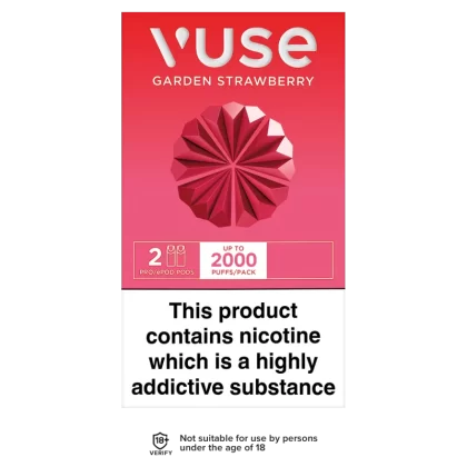 Vuse Pro Pods vPro Garden Strawberry - Vapeshop Co