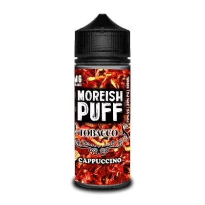 CAPPUCINO TOBACCO E LIQUID BY MOREISH PUFF – TOBACCO 100ML 70VG