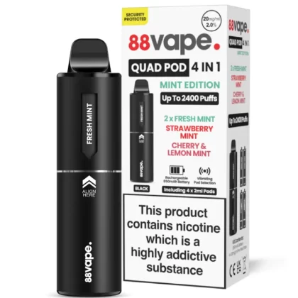 88Vape Quad Pod Kit - Sour Edition - Exp 10/09