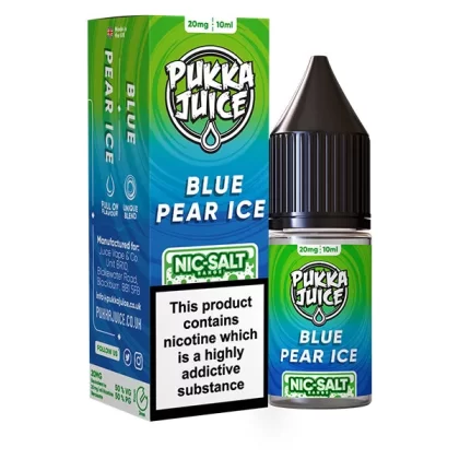 Pukka Juice Blue Pear Ice Nic Salt E-Liquid