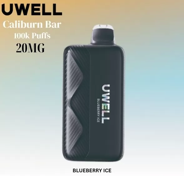 Uwell Caliburn Bar Rechargeable Disposable Vape 100K - Mango Ice / 20mg - Image 3