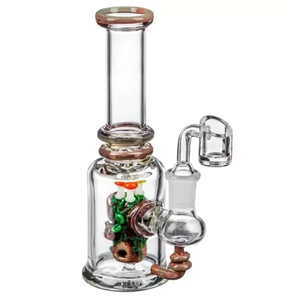 Empire Glassworks “Renew the Redwoods” UV Mini Beaker Bong ?