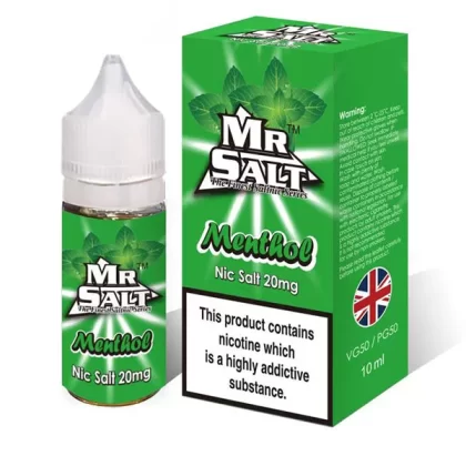 Mr Salt Menthol Nic Salt E-Liquid